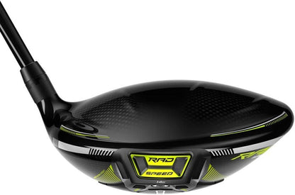 Cobra Golf 2021 Mens Radspeed XB Driver Gloss Black Turbo Yellow Right Regular Fujikura Motore XF3 10.5deg