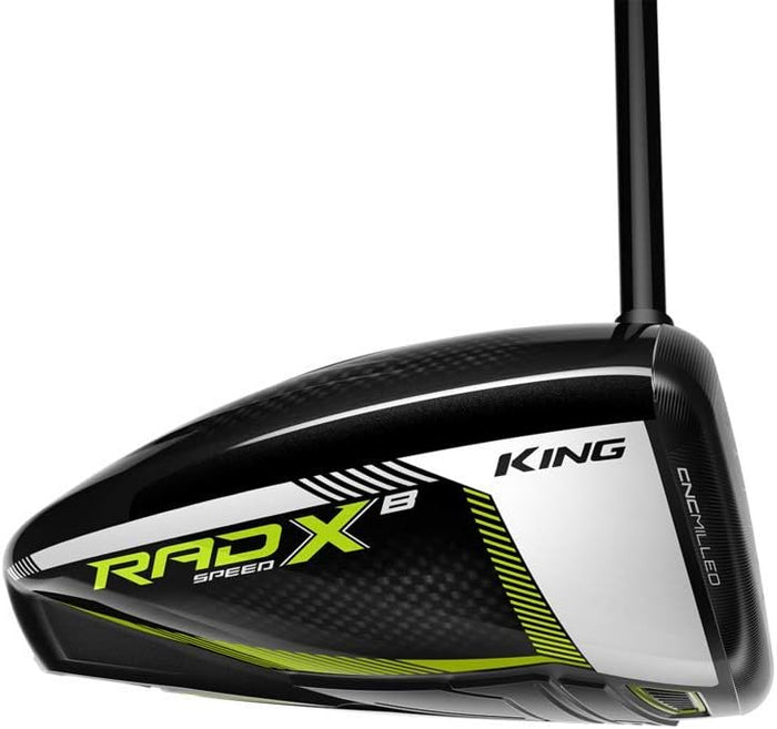 Cobra Golf 2021 Mens Radspeed XB Driver Gloss Black Turbo Yellow Right Regular Fujikura Motore XF3 10.5deg