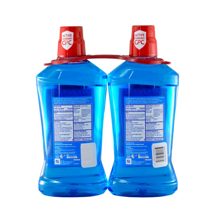 Colgate Total Advanced Pro-Shield Mouthwash, Peppermint, 2 Units / 1 L 383848 Ebuystt