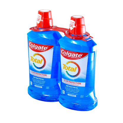 Colgate Total Advanced Pro-Shield Mouthwash, Peppermint, 2 Units / 1 L 383848 Ebuystt