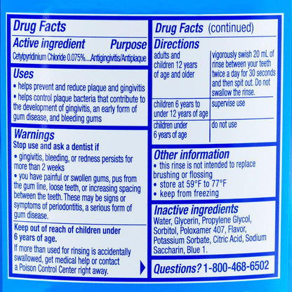 Colgate Total Advanced Pro-Shield Mouthwash, Peppermint, 2 Units / 1 L 383848 Ebuystt