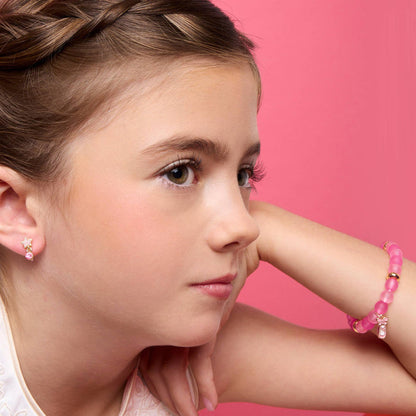 Color Me Happy Pink Ballet Shoe Bracelet