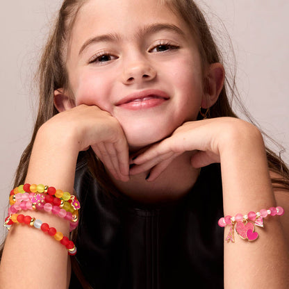 Color Me Happy Pink Ballet Shoe Bracelet
