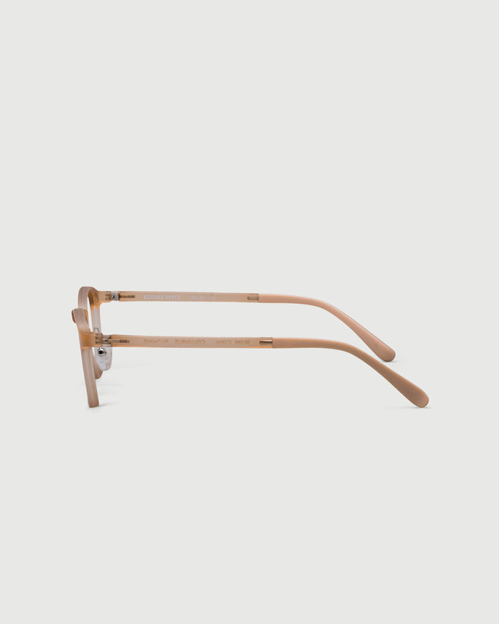 Palomino::Columbus Eyeglasses square nude plastic side