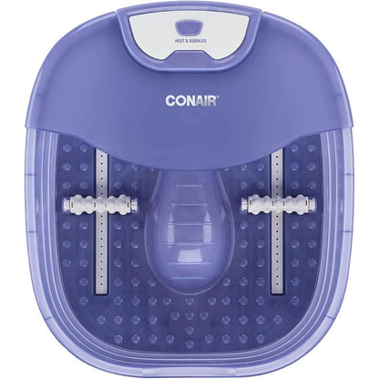 CONAIR Heat Sense Foot And Pedicure Spa With Heated Bubble Massage - FB90C