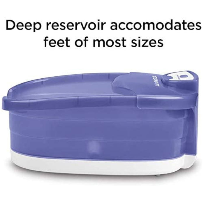 CONAIR Heat Sense Foot And Pedicure Spa With Heated Bubble Massage - FB90C