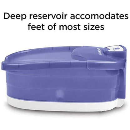 CONAIR Heat Sense Foot And Pedicure Spa With Heated Bubble Massage - FB90C