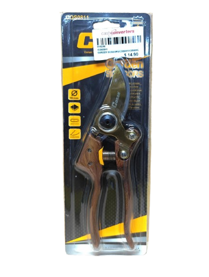 Conan Garden Scissors/Wood Design Handle