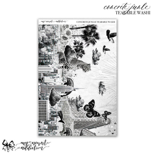 Concrete Jungle Tearable Washi