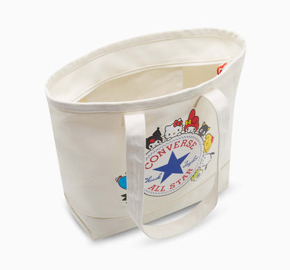 Converse x Hello Kitty and Friends Canvas Tote Bag (White) Bags HADDAD