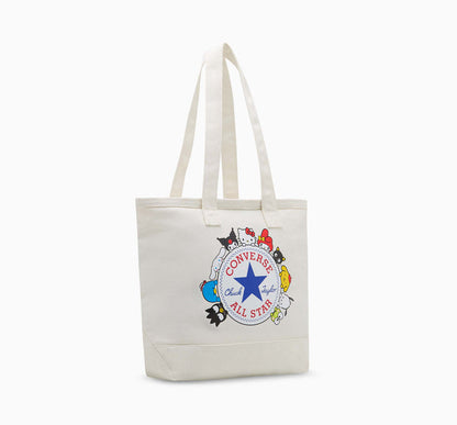 Converse x Hello Kitty and Friends Canvas Tote Bag (White) Bags HADDAD