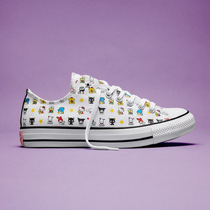 Converse x Hello Kitty and Friends Chuck 70 Ox BFFS Sneaker (Adult - White) Shoes CONVERSE