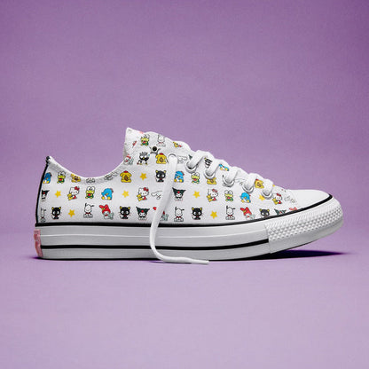 Converse x Hello Kitty and Friends Chuck 70 Ox BFFS Sneaker (Adult - White) Shoes CONVERSE