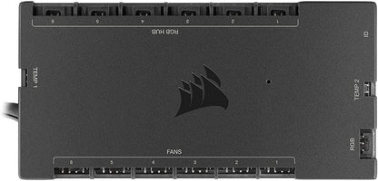 CORSAIR iCUE COMMANDER CORE XT Digital Fan Speed And RGB Lighting Controller Black