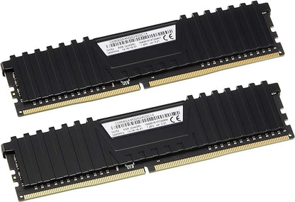 Corsair Vengeance LPX 8GB 2x4GB DDR4 DRAM 2400MHz C14 Memory Kit Black