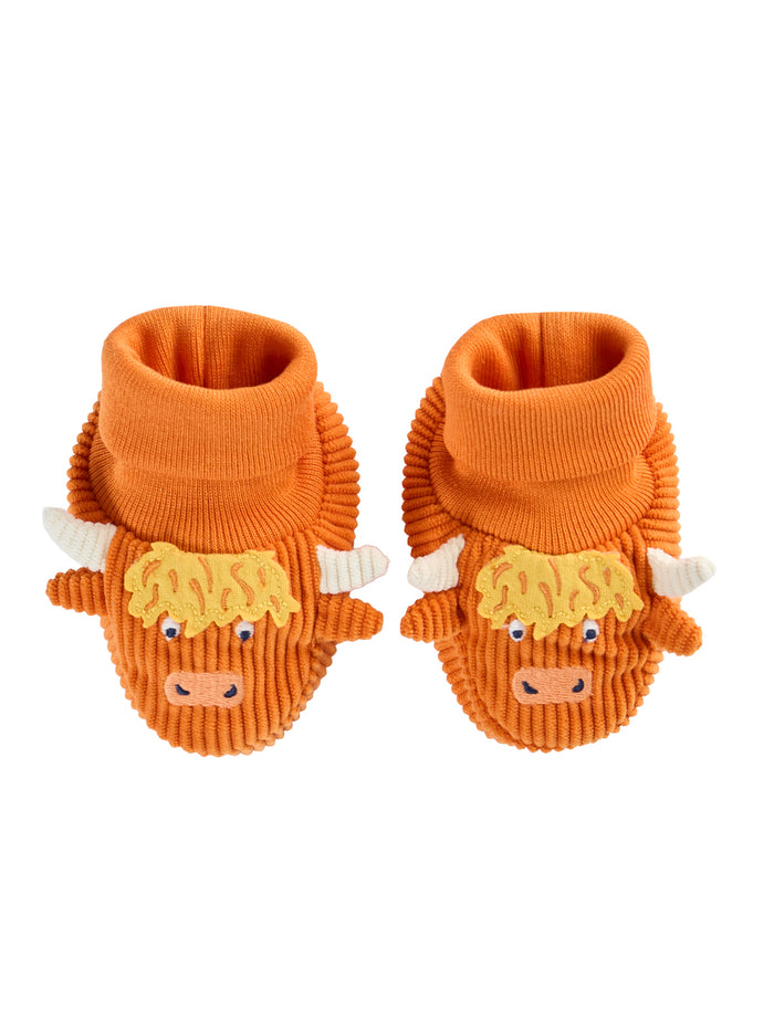 Cosy Cord Booties