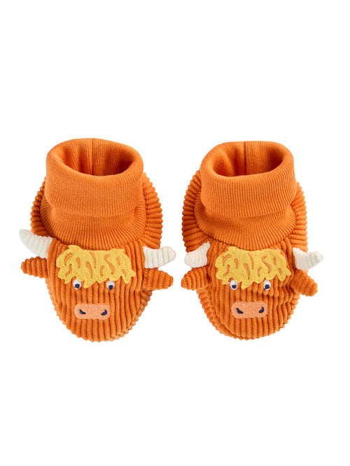 Cosy Cord Booties