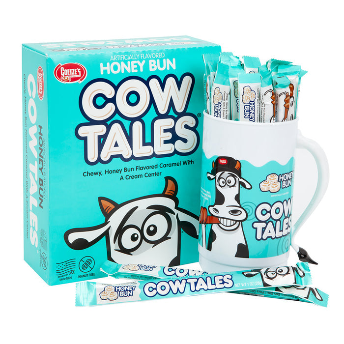 Cow Tales Honey Bun Candy Mugs - 100 Count