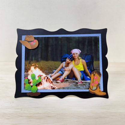 Cowgirl & Cactus Magnets S/3