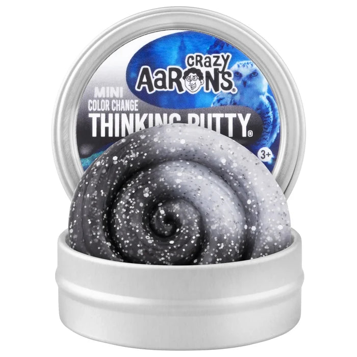 Crazy Aarons Owl Mini 2 Inch Thinking Putty Tin