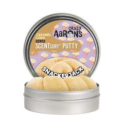 Crazy Aarons SCENTsory® Snackerjack Medium 2.75 Inch Thinking Putty Tin