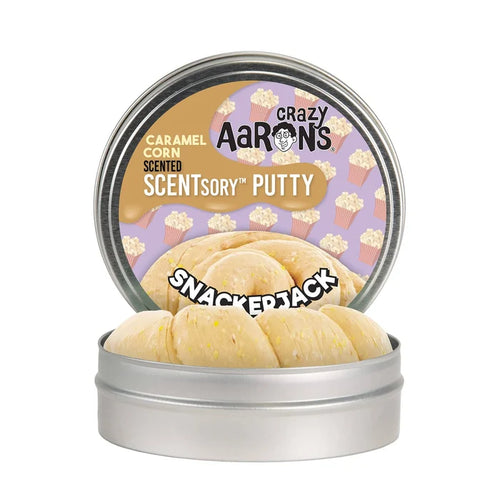 Crazy Aarons SCENTsory® Snackerjack Medium 2.75 Inch Thinking Putty Tin
