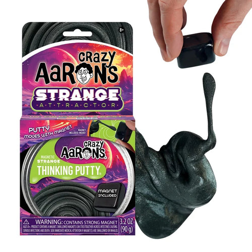Crazy Aarons Strange Attractor Magnetic Full Size 4 Inch Thinking Putty Tin