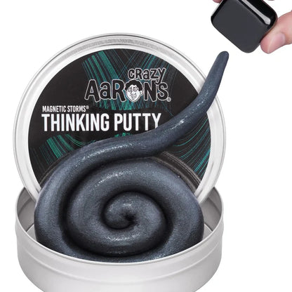 Crazy Aarons Strange Attractor Magnetic Full Size 4 Inch Thinking Putty Tin