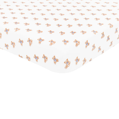 Kyte Baby's Crib Sheet in Teddy Bear