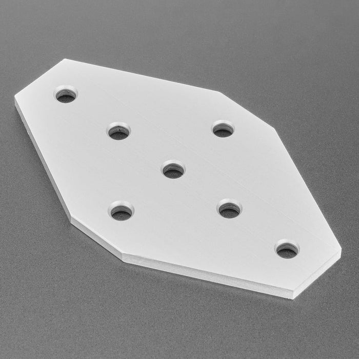 Cross-Plate for 20x20 Aluminium Extrusion by Adafruit - The Pi Hut