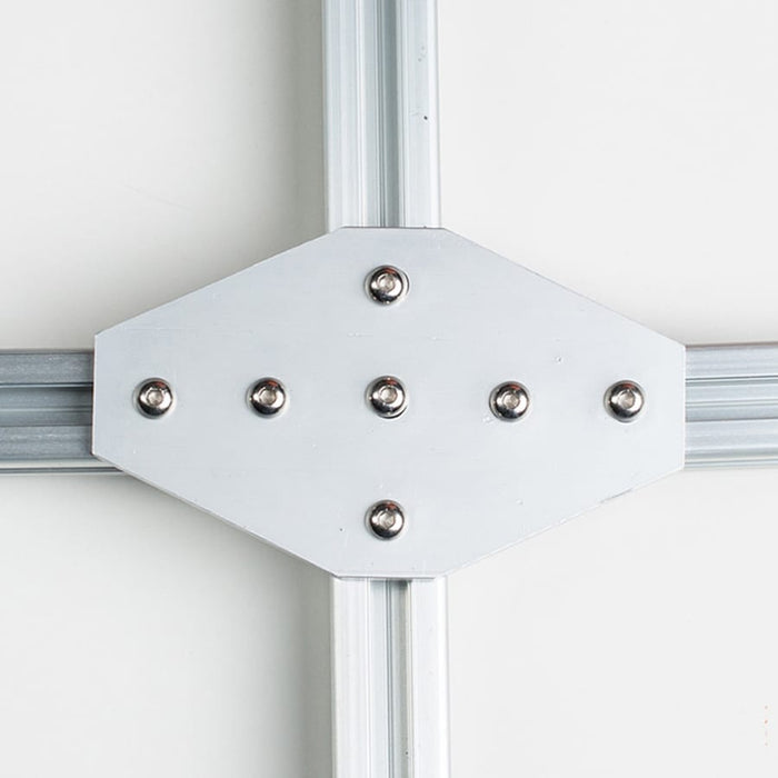 Cross-Plate for 20x20 Aluminium Extrusion by Adafruit - The Pi Hut