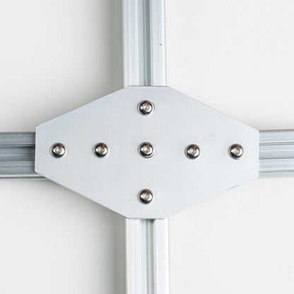 Cross-Plate for 20x20 Aluminium Extrusion by Adafruit - The Pi Hut