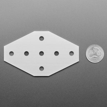 Cross-Plate for 20x20 Aluminium Extrusion by Adafruit - The Pi Hut
