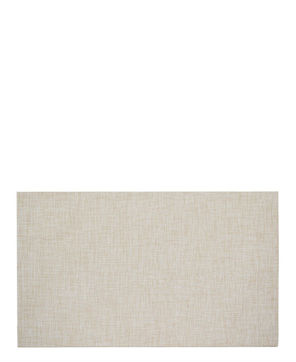 Crosshatch Placemat 45x30cm - Taupe