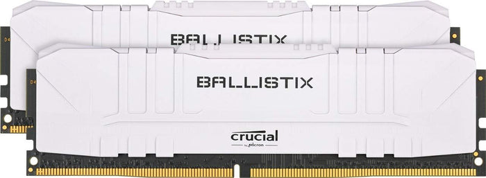 Crucial BL8G36C16U4W Ballistix 3600 MHz DDR4 DRAM Desktop Gaming Memory Kit White 16GB 8GBx2