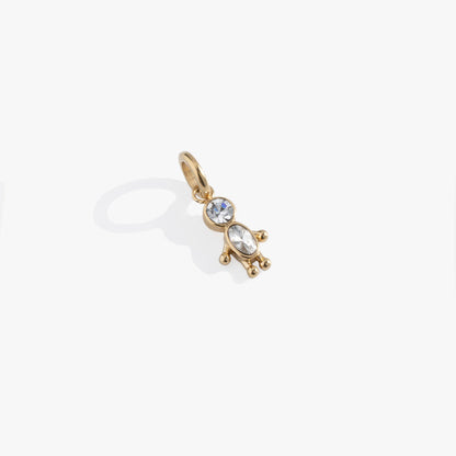 Crystal Boy Interchangeable Charm