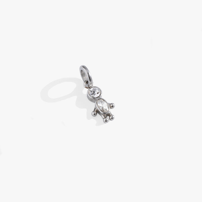 Crystal Boy Interchangeable Charm