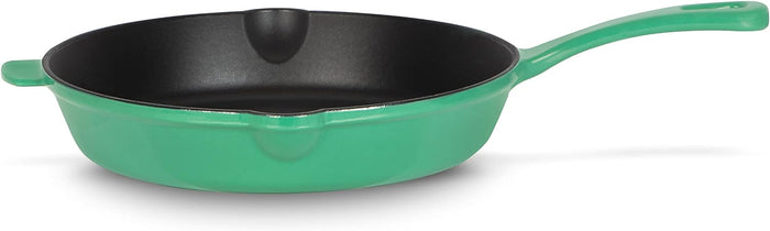 CUISINART CI22-24SGNC 10" (25cm) Cast Iron Round Fry Pan in Sea Green