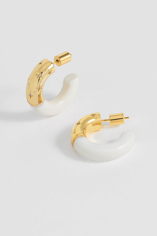 CZ Celestial Hoops