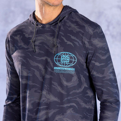 RSVLTS RSVLTS® DMT Collection "Globe"_ Performance Hoodie DMT Collection "Globe"_ Performance Hoodie