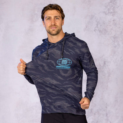RSVLTS RSVLTS® DMT Collection "Globe"_ Performance Hoodie DMT Collection "Globe"_ Performance Hoodie