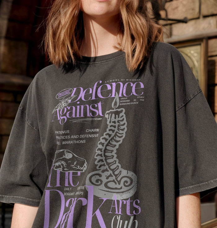 Defense Against Dark Arts Club Garment Dyed Tee