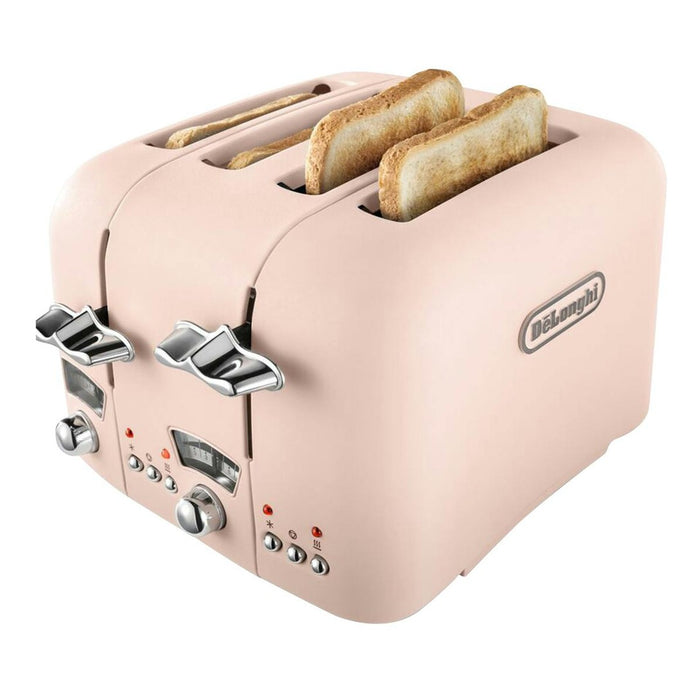 De’Longhi Argento Flora 4‑Slice Toaster - Pink – view 3