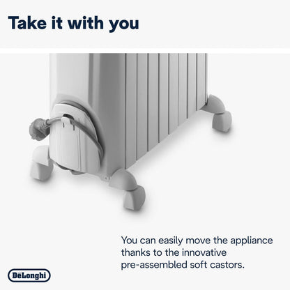 DeLonghi Dragon 4 2KW Oil Filled Radiator – view 6