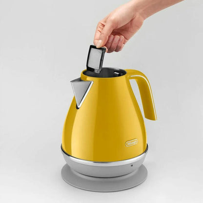 DeLonghi Icona Capitals Kettle | Yellow – view 3