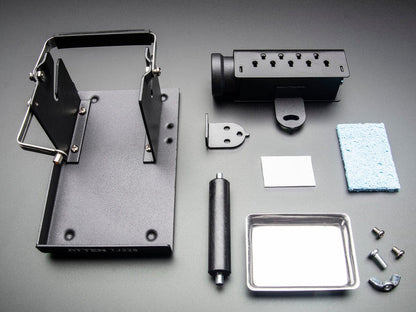 Deluxe Solder Stand with Solder Roll Holder [Discontinued] by The Pi Hut - The Pi Hut