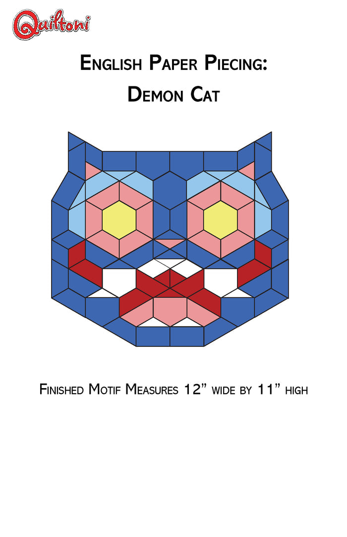 Demon Cat EPP Pattern