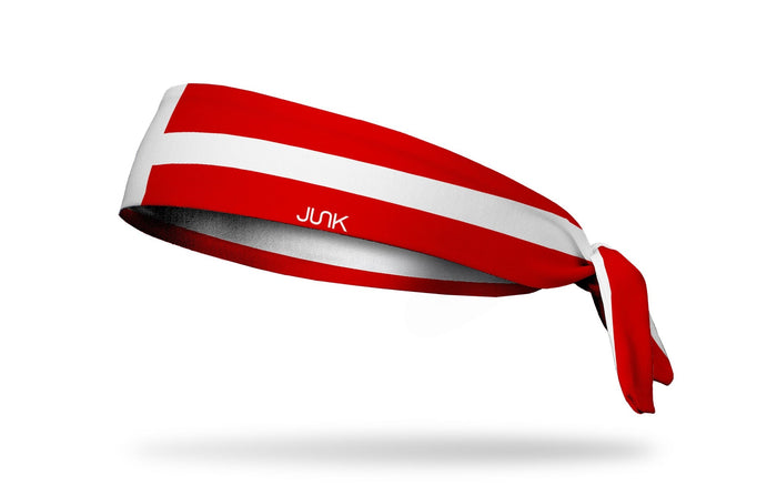 Denmark Flag Flex Tie Headband - View 2