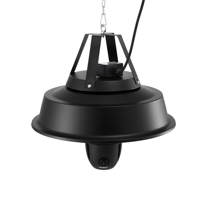 Devanti 2000W Electric Patio Heater Ceiling Mounted Hanging Heaters Remote - Devanti
