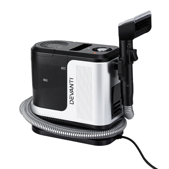 Devanti Carpet Washer Vacuum Cleaner 600W 13kpa Hose Self-Cleaning Function